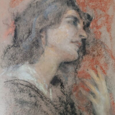 Ritratto femminile di profilo